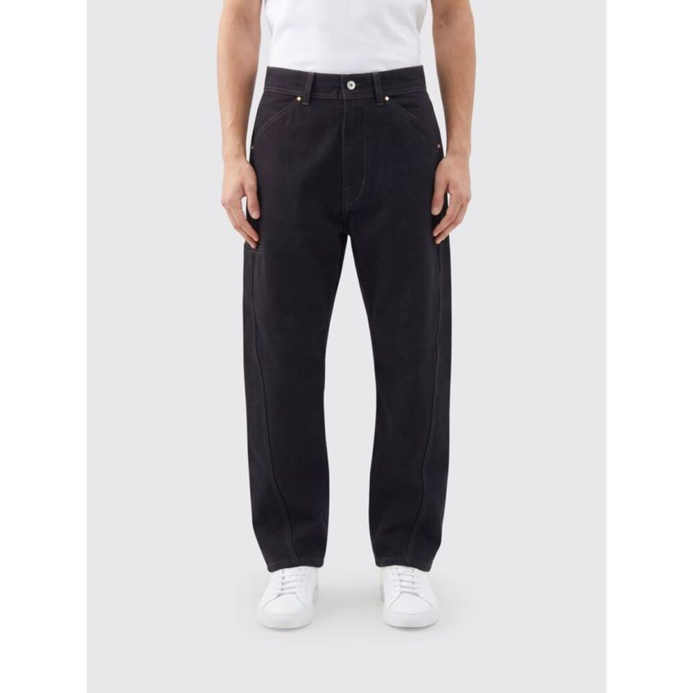 Lemaire Pants Men Black